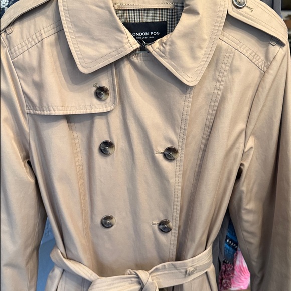 London Fog Collection Trench Coat Size XL - Picture 4 of 16